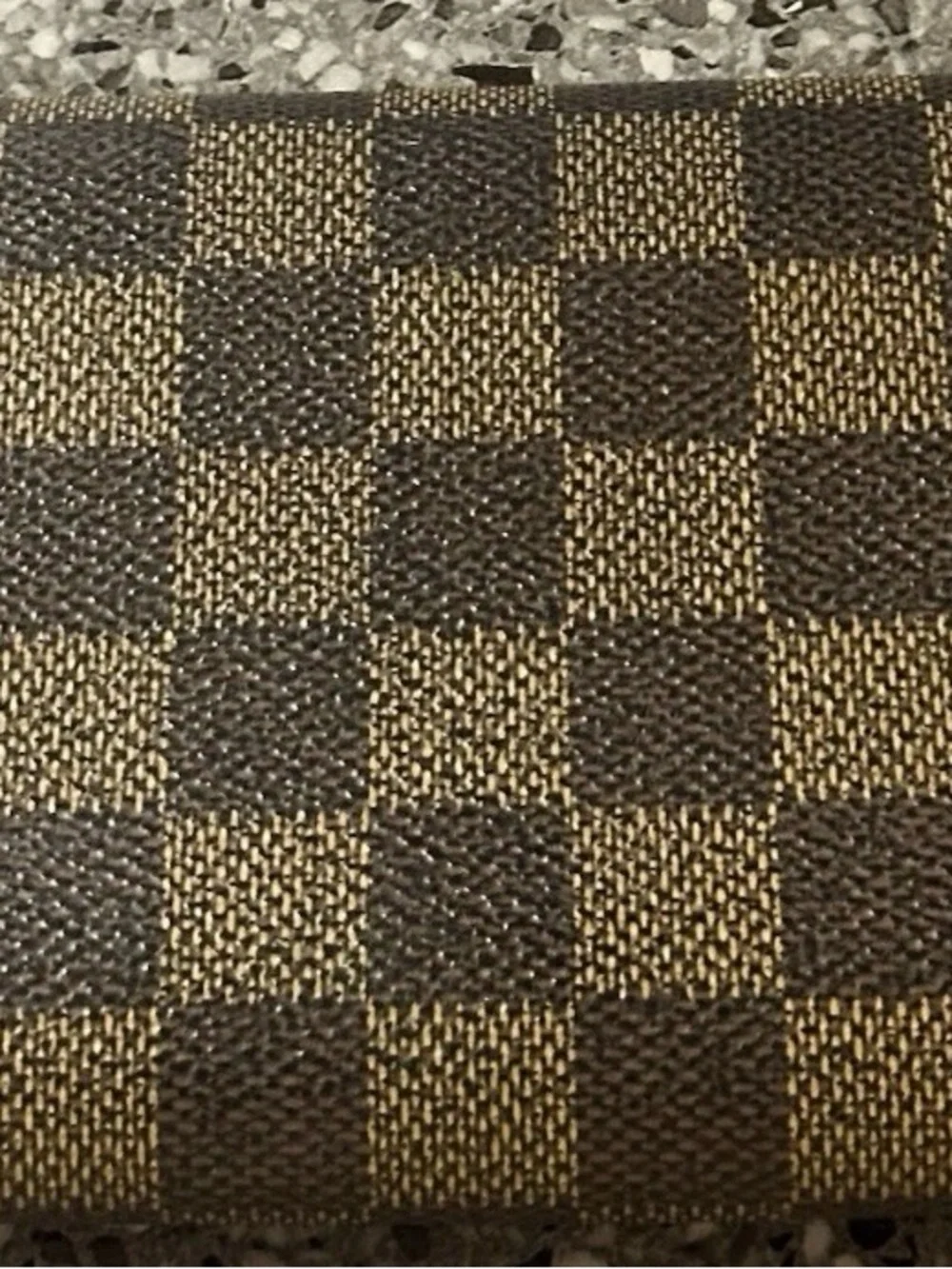Louis Vuitton Brown Damier Ebene Sarah wallet